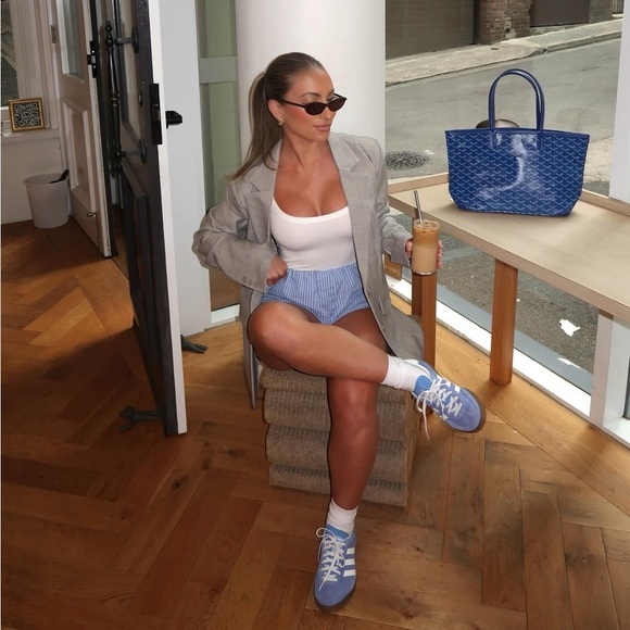 White Fox Boutique Socialite Blazer Pebble S/M - Picture 2 of 11